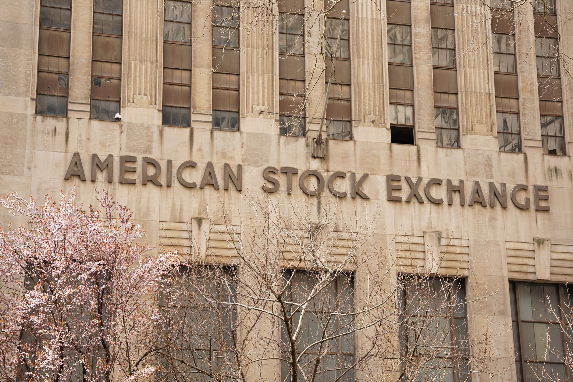 Exterior of a stock exchange building, illustrating the Cyprus exchange involved in TASE's proposed acquisition.
